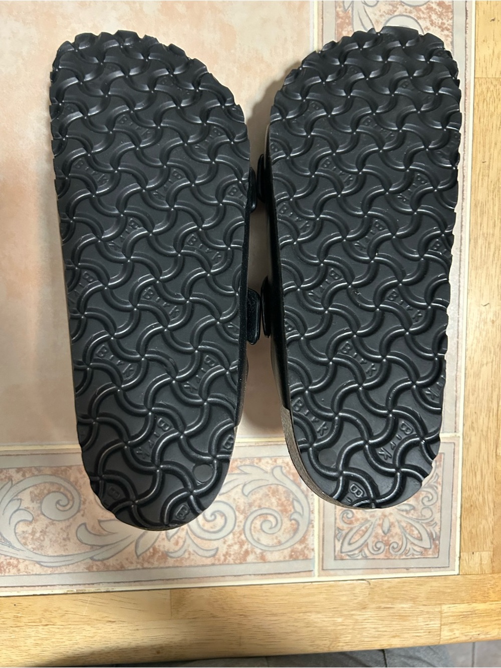 Birkenstock Black Two-Strap EVA Sandals - Picture 3 of 5
